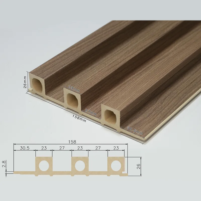 Hollow 3-Grid Fluted Panel 150